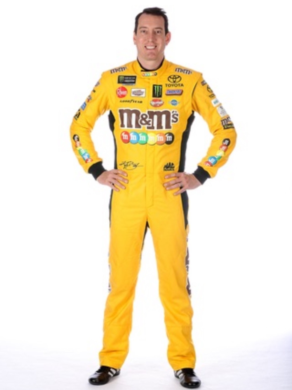 Kyle Busch Nascar LIFE SIZE Cardboard Cutout with Free Shipping! LAST ONE!